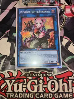 Muckraker From The Underworld Prismatic Secret Rare MP23-EN194 Yugioh - Image 1