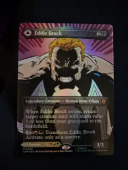 Eddie Brock (0233) (Borderless) Marvel's Spider-Man Foil - Image 1