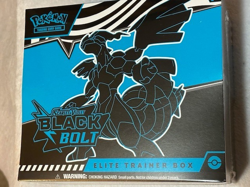Pokemon TCG Scarlet and Violet Black Bolt ETB Elite Trainer Box Sealed - Image 1