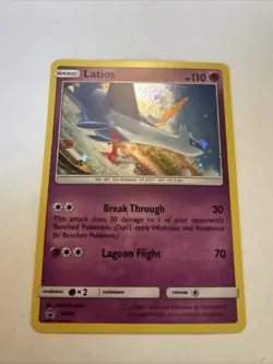 Latios - SM88 - Pokemon Sun & Moon Promo Holo Rare Card - Image 1