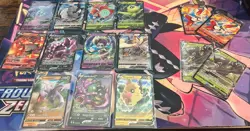Pokemon TCG Crown Zenith V Lot 12 Holo English Aerodactyl Garbodor + - Image 1