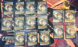 Pokemon TCG Crown Zenith V Lot 12 Holo English Aerodactyl Garbodor + - Image 3