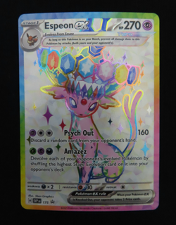 2025 Pokemon Espeon 175 Black Star Promo Prismatic Evolutions NM/MINT - Image 1