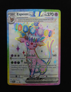 2025 Pokemon Espeon 175 Black Star Promo Prismatic Evolutions NM/MINT - Image 2