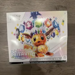 Prismatic Evolutions ETB Elite Trainer Box Pokemon TCG Sealed In Hand Fast Ship! - Image 1