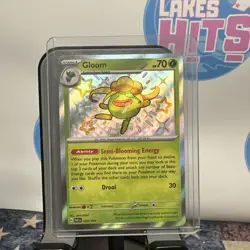 Gloom 093/091 SV: Paldean Fates Holo POKEMON TCG Baby Shiny NM PACK FRESH 🔥 - Image 1