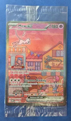 Pokemon Mew ex #053 English SVP Black Star Promo - Sealed - Image 1
