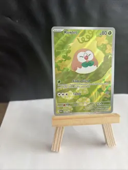 Pokemon Rowlet Illustration Rare Full Art Near Mint Perfect Order 090/088.NM 🔥 - Image 3