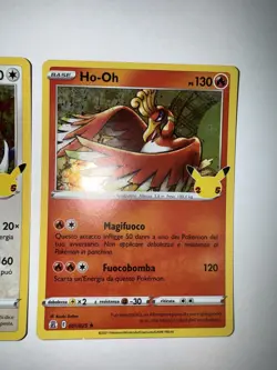 ITALIAN Pokemon Celebrations 25th Anniversary Lugia And Ho-oh 022/025 001/025 - Image 3