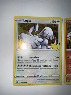 ITALIAN Pokemon Celebrations 25th Anniversary Lugia And Ho-oh 022/025 001/025 - Image 4