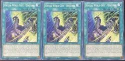 Virtual World Gate - Qinglong PHRA-EN056 Phantom Rage 1st Ed (x3) Yugioh - Image 1