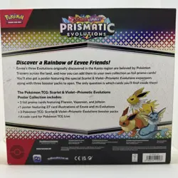 POKEMON TCG SCARLET & VIOLET PRISMATIC EVOLUTIONS POSTER COLLECTION BOX - Image 2