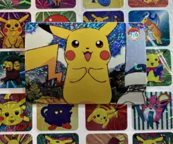 Pokemon Charizard Vintage Pocket Monsters Vending HOLO Prism Sticker 99 Nintendo - Image 1