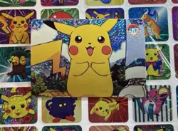 Pokemon Charizard Vintage Pocket Monsters Vending HOLO Prism Sticker 99 Nintendo - Image 2