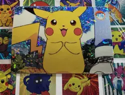Pokemon Charizard Vintage Pocket Monsters Vending HOLO Prism Sticker 99 Nintendo - Image 3