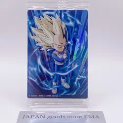 Vegeta Dragon Ball Super Saiyan 3 Itajaga Card R 6-02 Toei Bandai Japan Anime - Image 1