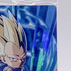 Vegeta Dragon Ball Super Saiyan 3 Itajaga Card R 6-02 Toei Bandai Japan Anime - Image 3