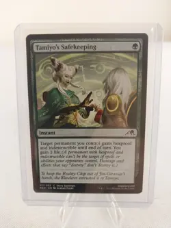 MTG Magic the Gathering Tamiyo's Safekeeping Kamigawa Neon Dynasty (#211) NM - Image 1
