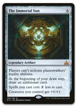 The Immortal Sun #180 (NM) Rivals of Ixalan RIX Magic MTG - Image 1
