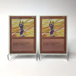 (2) Magic: The Gathering Wall of Heat MTG Vintage 1995 Chronicles MP - Image 1