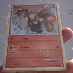 Pokemon Vulpix Basic 75/95 50HP Regular English 2011 TCG Card - Image 3