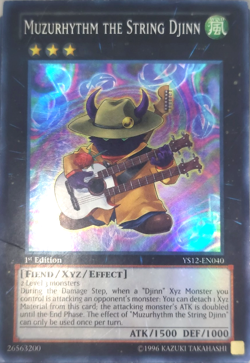3 Pack of Yugioh YS12 Musical Djinn Trading Card Game Cards 1st Edition - Image 2