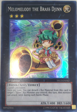 3 Pack of Yugioh YS12 Musical Djinn Trading Card Game Cards 1st Edition - Image 4