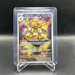 Pokemon TCG - Alakazam - Pokemon Center Stamped 009 Black Star Promo - Image 3