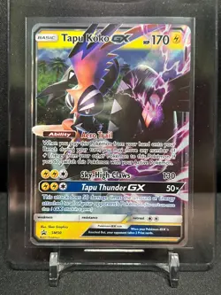 Tapu Koko GX SM50 Black Star Promo Holo Pokemon 2017 SM Sun Moon MP - Image 1