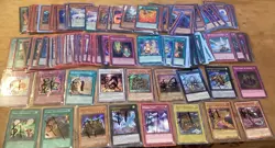 124 Yugioh Foil Card lot with duelist kingdom,magical hats,soul exchange & more - Image 2