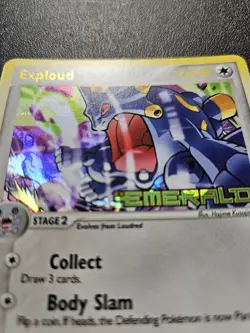Pokemon EX Emerald Exploud Stamped Reverse Holo Rare 3/106 EXC-NEAR MINT - Image 2