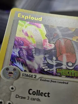 Pokemon EX Emerald Exploud Stamped Reverse Holo Rare 3/106 EXC-NEAR MINT - Image 4