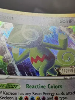 Pokemon EX Legend Maker Kecleon Stamped Reverse Holo 37/92 NEAR MINT Komiya - Image 3