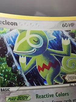 Pokemon EX Legend Maker Kecleon Stamped Reverse Holo 37/92 NEAR MINT Komiya - Image 4