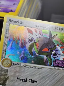 Pokemon EX Holon Phantoms Anorith Stamped Reverse Holo 57/110 EXCELLENT - Image 3