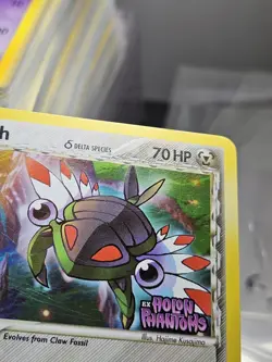 Pokemon EX Holon Phantoms Anorith Stamped Reverse Holo 57/110 EXCELLENT - Image 4