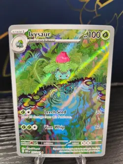 Pokemon TCG Ivysaur Scarlet & Violet 151 IR #167/165 NM - Image 1