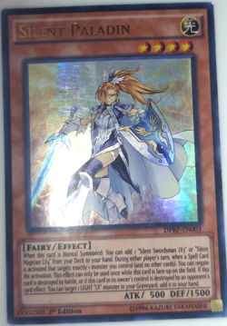 Yugioh Silent Paladin DPRP-EN003 Trading Card Game TCG CCG 1st Edition - Image 1