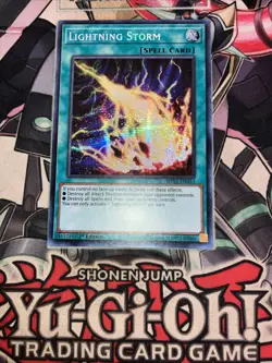 Lightning Storm Prismatic Secret Rare MP22-EN253 Yugioh - Image 1