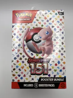 Pokemon TCG Scarlet & Violet 151 Booster Bundle Factory Sealed 6 Packs - Image 2