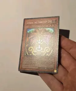 Yugioh Exodia the Forbidden One MC1-EN001 Secret Rare LP - Image 3