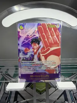 One Piece CCG Monkey D. Luffy EB02-061 Alt Art SEC - English - NM - Image 1