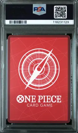 GOLD Uta One Piece 2025 EB02 Anime 25th Special Japanese OP06-001 L PSA 10 - Image 2