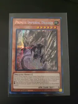 Primite Imperial Dragon - MP25-EN099 - Prismatic Secret Rare NM YUGIOH - Image 1