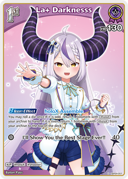 La+ Darknesss 39 Cards Deck hololive OFFICIAL CARD GAME ENGLISH - Image 5