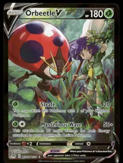 Pokemon Cards Orbeetle V TG12/TG30 Lost Origin Trainer Gallery Holo V Rare NM - Image 1