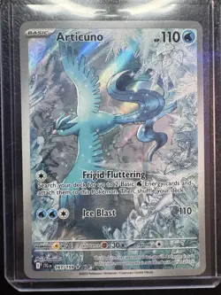 Pokemon Articuno 161/159 SV09 Journey Together Illustration Rare Holo Card - Image 2