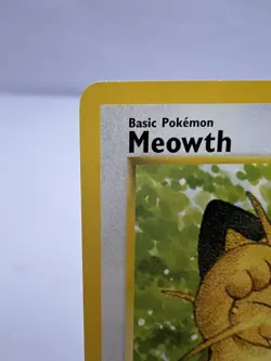 Pokemon Card Meowth JR Stamp Rally Promo 2000 LP/MP Japanese - Image 2