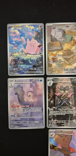 Pokemon Perfect Order Illustration Rare lot of 7 cards Clefairy IR English NM - Image 2