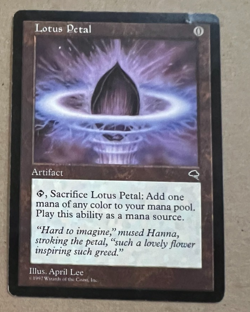 Lotus Petal - Tempest - MTG - Magic the Gathering - MP - Image 1